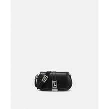 Women Greca Goddess Mini Shoulder Bag - Black