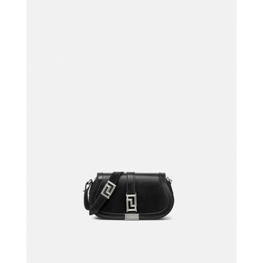 Women Greca Goddess Mini Shoulder Bag - Black