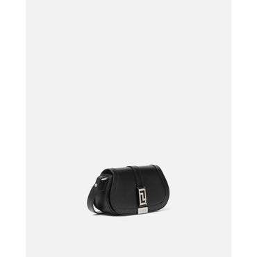 Women Greca Goddess Mini Shoulder Bag - Black