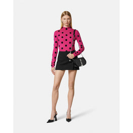 Women Medusa Mini Skirt - Black