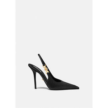 Women Medusa '95 Corset Slingback Pumps 110 mm - Black