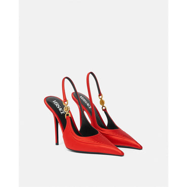 Women Medusa '95 Corset Slingback Pumps 110 mm - Red