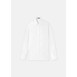 Women Rounded Formal Shirt - White