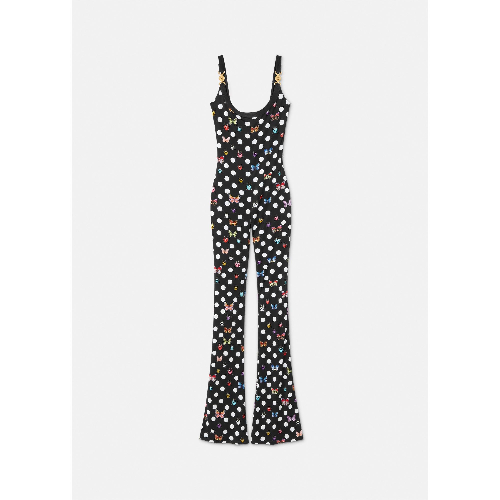Women Butterflies Medusa '95 Jumpsuit - Black
