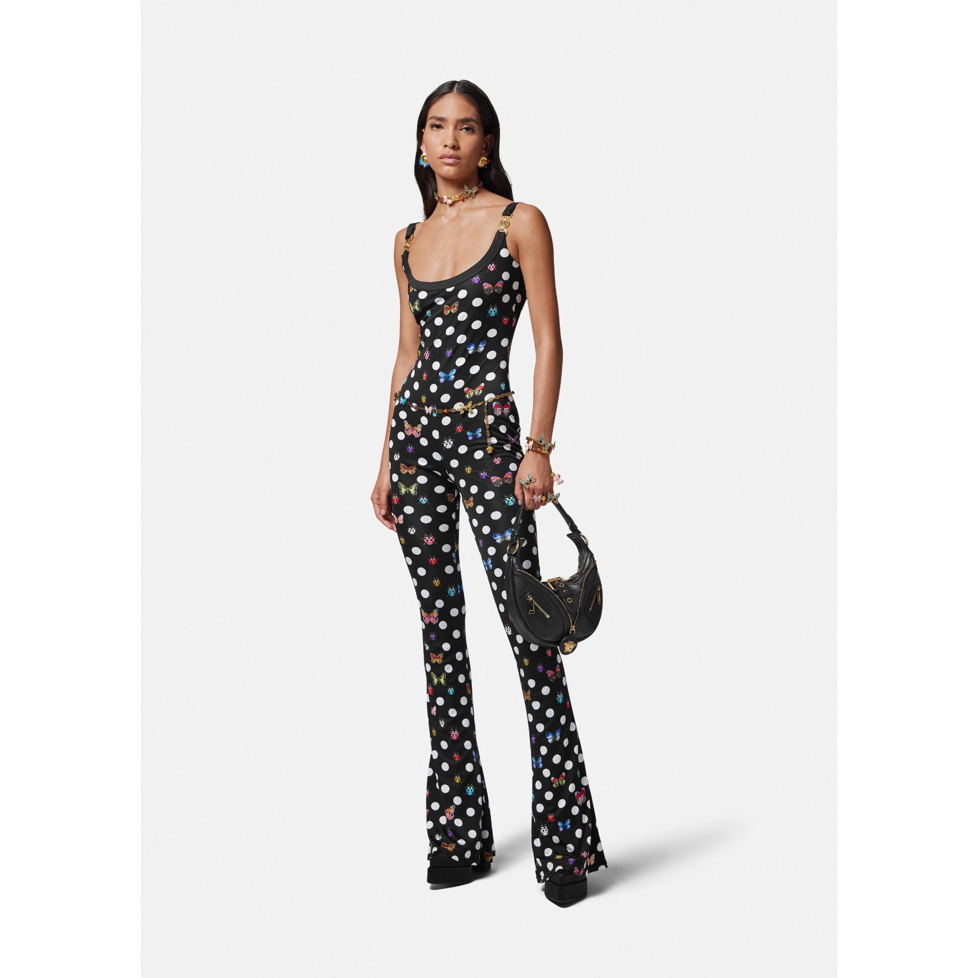 Women Butterflies Medusa '95 Jumpsuit - Black