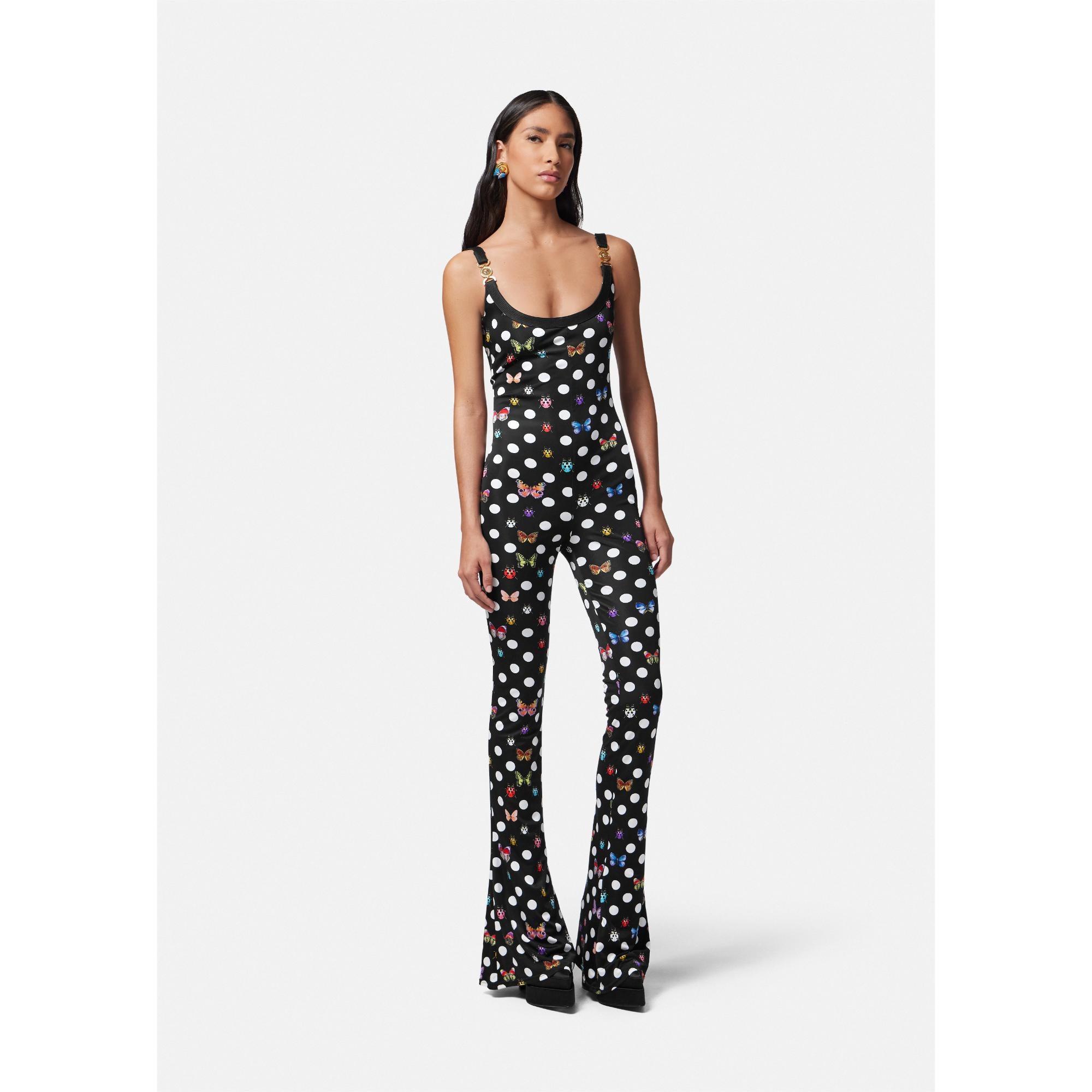 Women Butterflies Medusa '95 Jumpsuit - Black