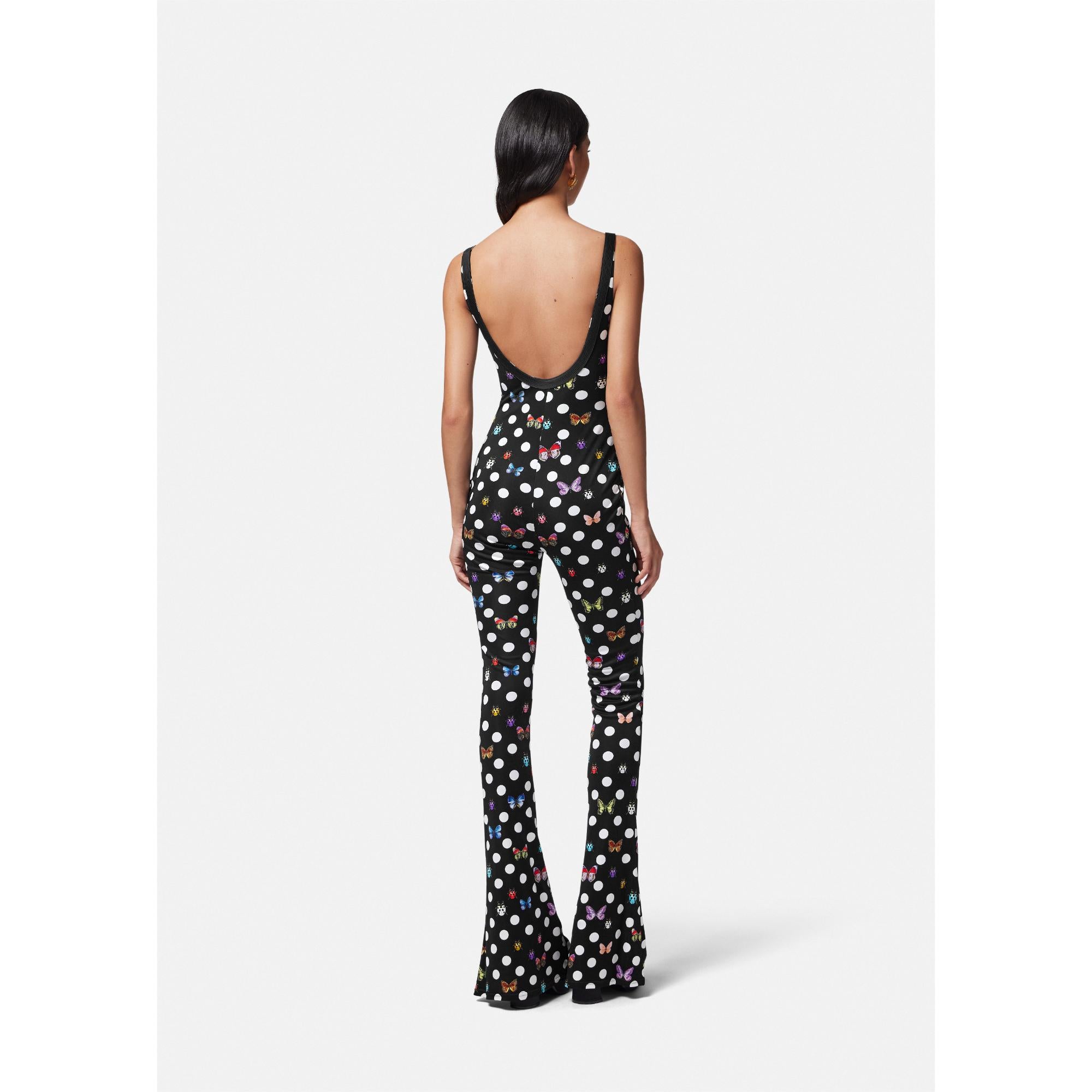 Women Butterflies Medusa '95 Jumpsuit - Black
