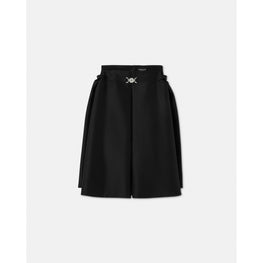 Women Medusa '95 Box Pleat Mini Dress - Black