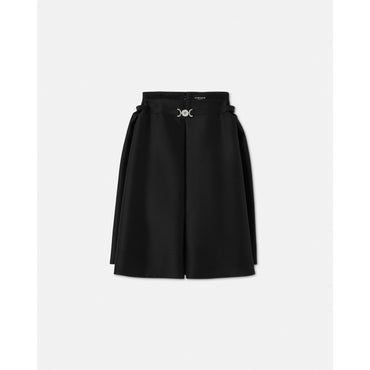 Women Medusa '95 Box Pleat Mini Dress - Black