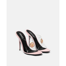 Women Alia Transparent Mules 110 mm - Pink