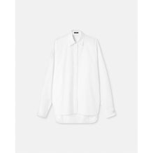 Women Rounded Oversized Shirt - White