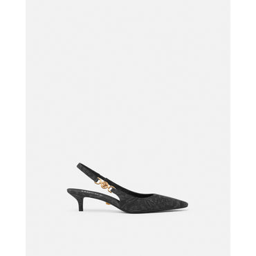 Women Medusa '95 Barocco Slingback Pumps 40 mm - Black