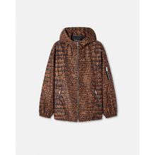 Men Coccodrillo Windbreaker Jacket - Brown