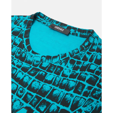 Men Coccodrillo Logo T-Shirt - Black