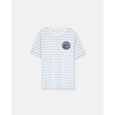 Men Nautical Stripe T-Shirt - Blue