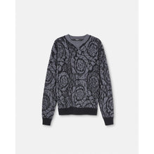 Men Barocco Knit Jumper - Black