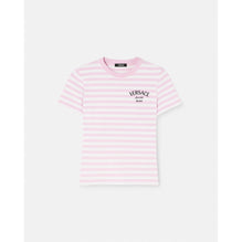 Women Nautical Stripe T-Shirt - Pink