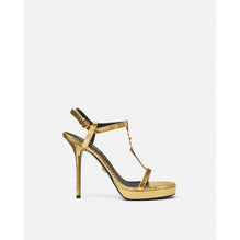 Women Medusa '95 Snake-Effect Sandals 115 mm - Gold