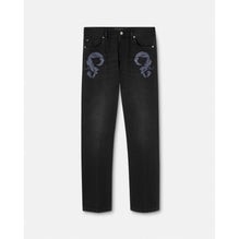 Men Regular-Fit Barocco Jeans - Black