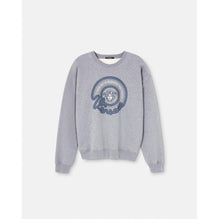 Men Embroidered Nautical Medusa Sweatshirt - Grey