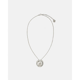 Women Nautical Medusa Sphere Necklace - Silver