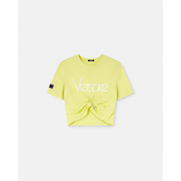 Women 1978 Re-Edition Logo Crop T-Shirt - Yellow