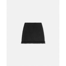 Women Tweed Mini Skirt - Black