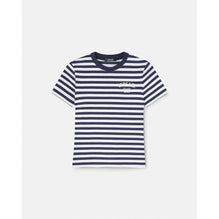 Women Nautical Stripe T-Shirt - Navy