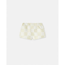 Women Contrasto Duchesse Boxer Shorts - Yellow