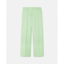 Men Wool Trousers - Green