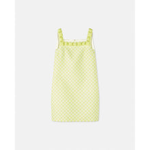 Women Contrasto Duchesse Shift Mini Dress - Yellow