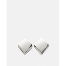 Women Mosaic Logo Earrings - Silver