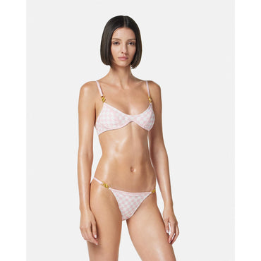 Women Contrasto Bikini Top - Pink