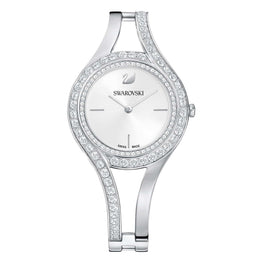 Eternal watch, Swiss Made, Crystal bracelet, Silver tone, Stainless steel