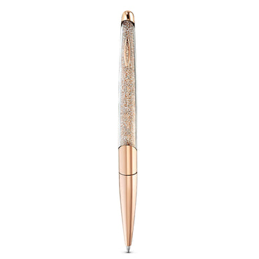 Crystalline ballpoint pen, Rose gold tone, Rose gold-tone plated