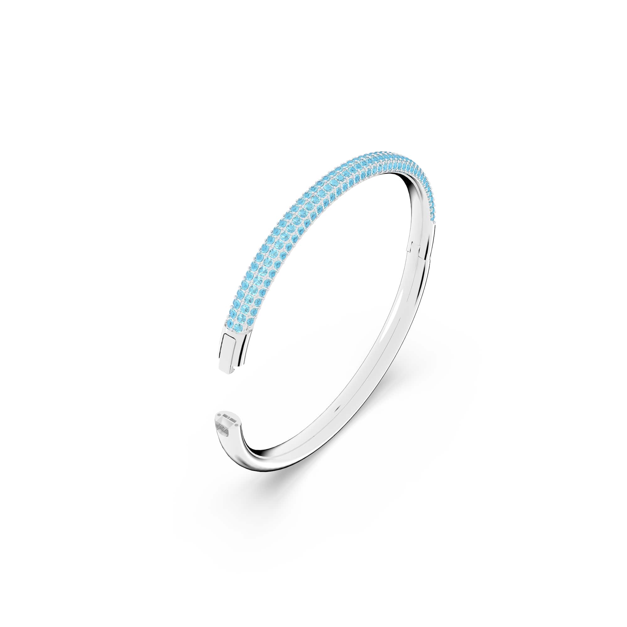 Dextera bangle, Blue, Stainless Steel - M