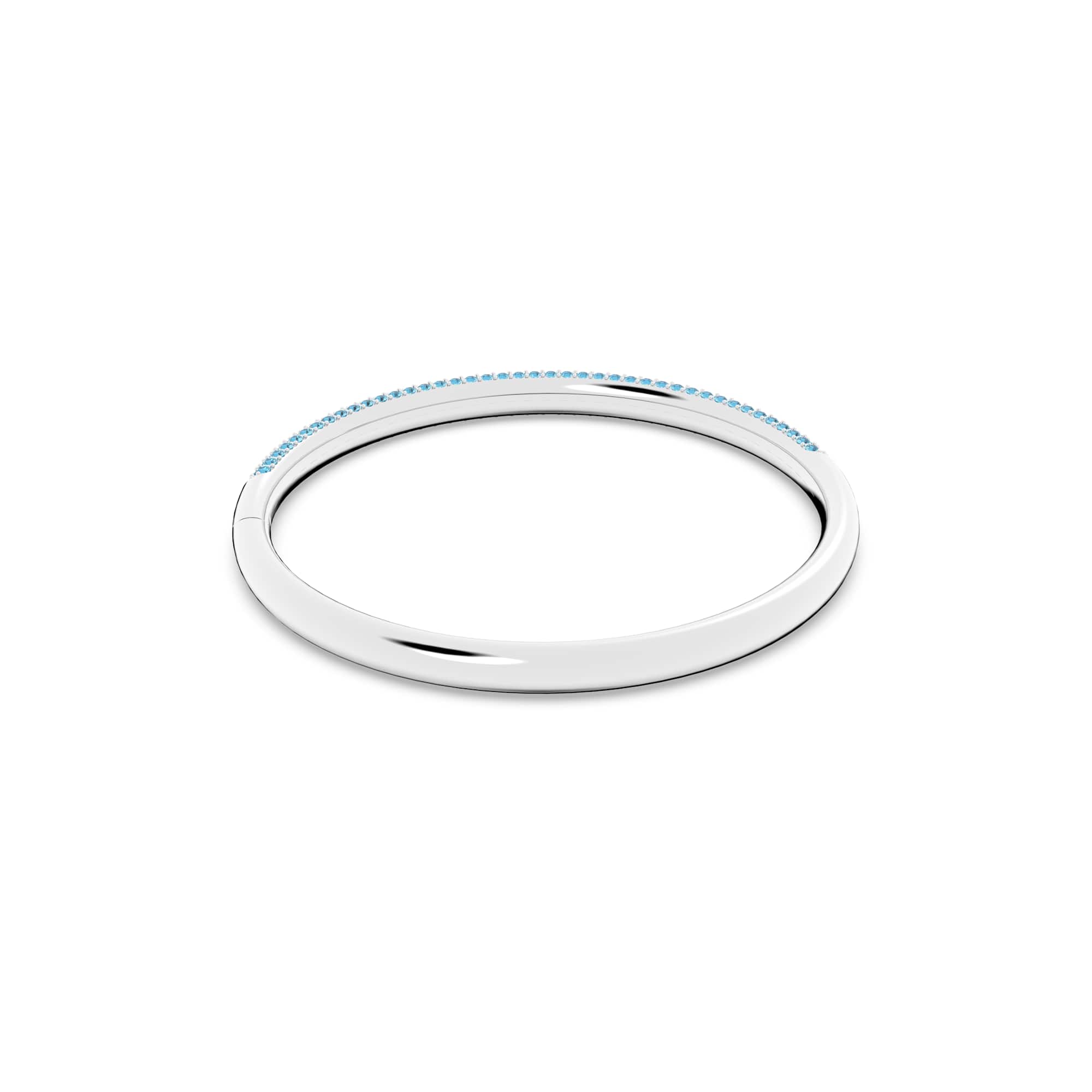 Dextera bangle, Blue, Stainless Steel - M