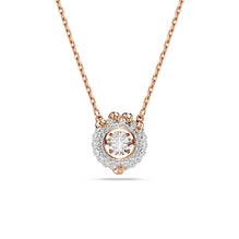 Dragon & Phoenix pendant, Dragon’s claw, White, 18K rose gold finish
