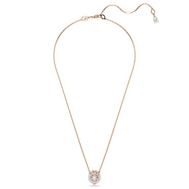 Dragon & Phoenix pendant, Dragon’s claw, White, 18K rose gold finish