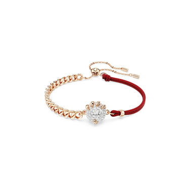 Dragon and Phoenix bracelet, Dragon’s claw, Red, Mixed metal finish