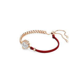 Dragon and Phoenix bracelet, Dragon’s claw, Red, Mixed metal finish