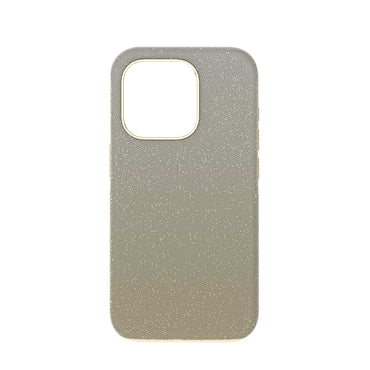 High smartphone case, Color gradient, iPhone® 15 Pro, Gold tone