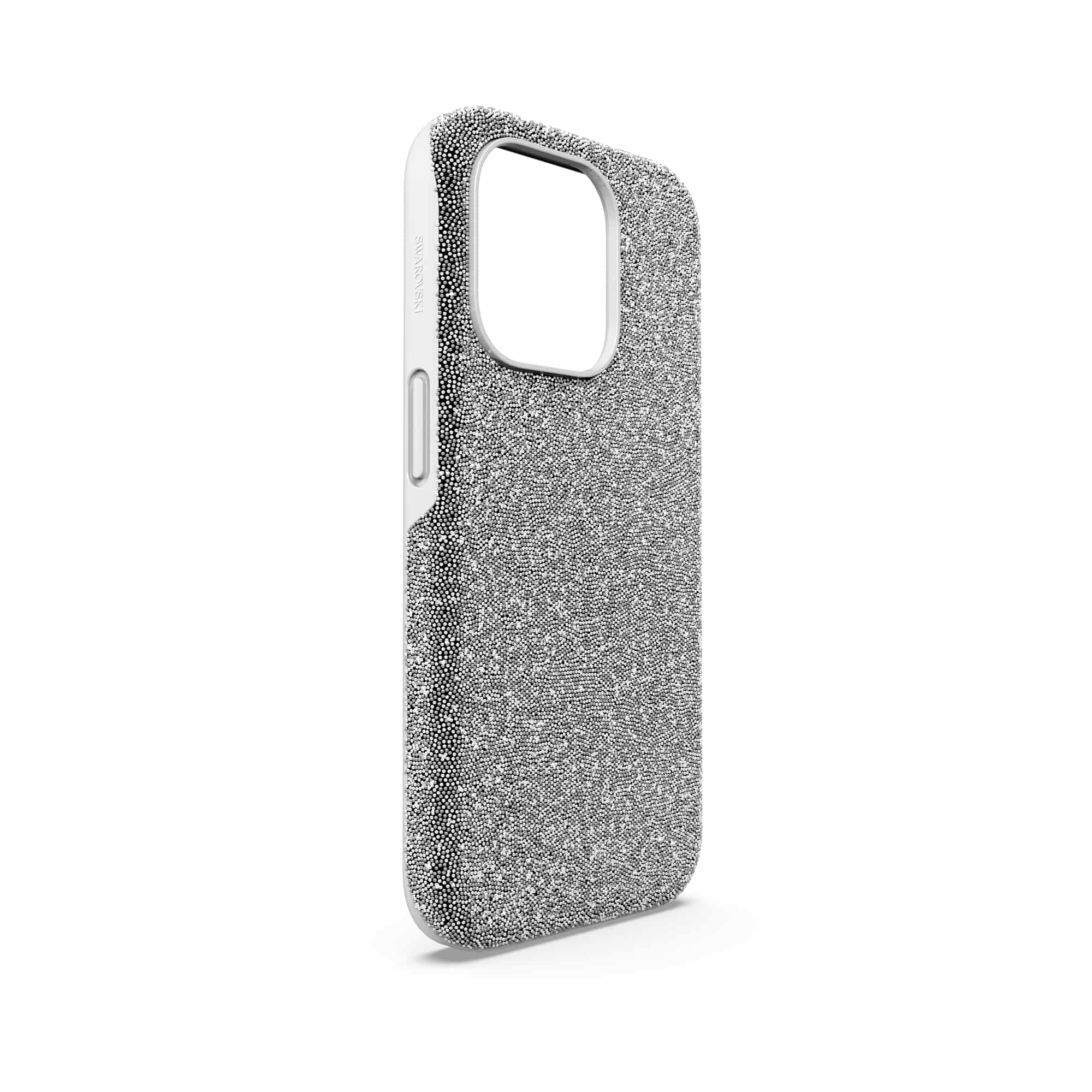 High smartphone case, iPhone® 15 Pro, Silver tone
