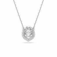 Dragon & Phoenix pendant, Dragon’s claw, White, Rhodium plated