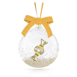 Holiday Cheers dulcis Ball Ornament, Yellow