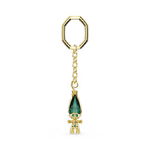 Good Luck Trolls key ring, Troll, Green, Gold-tone plated