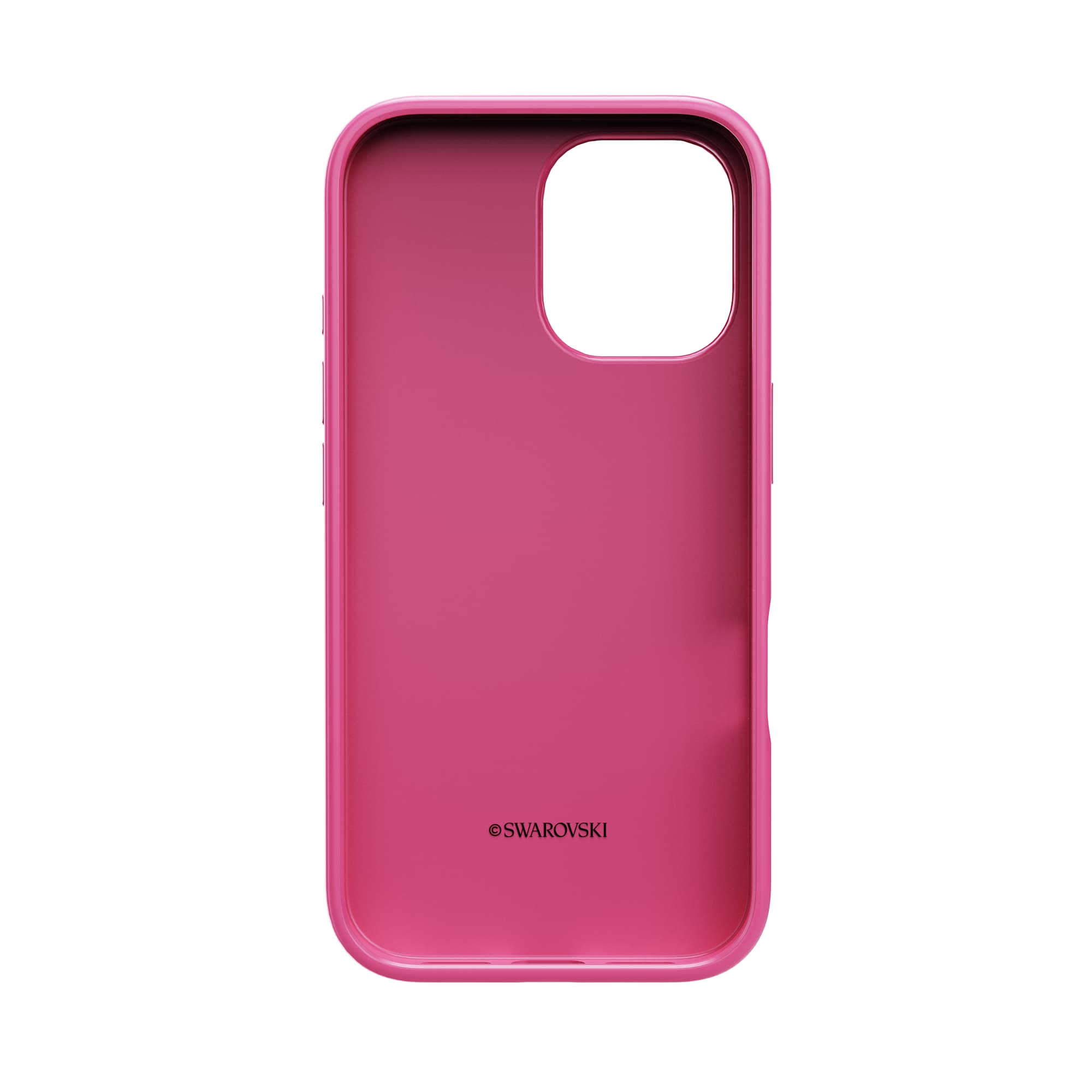 High smartphone case, Crystal print motif, iPhone® 16, Pink