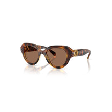 Sunglasses, Round shape, Brown