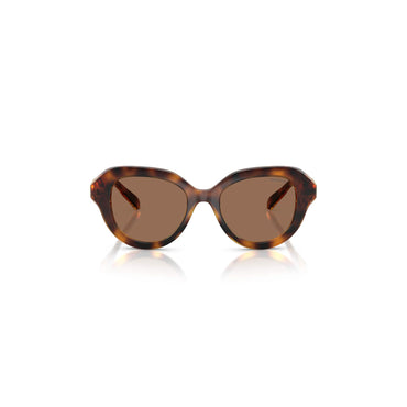 Sunglasses, Round shape, Brown