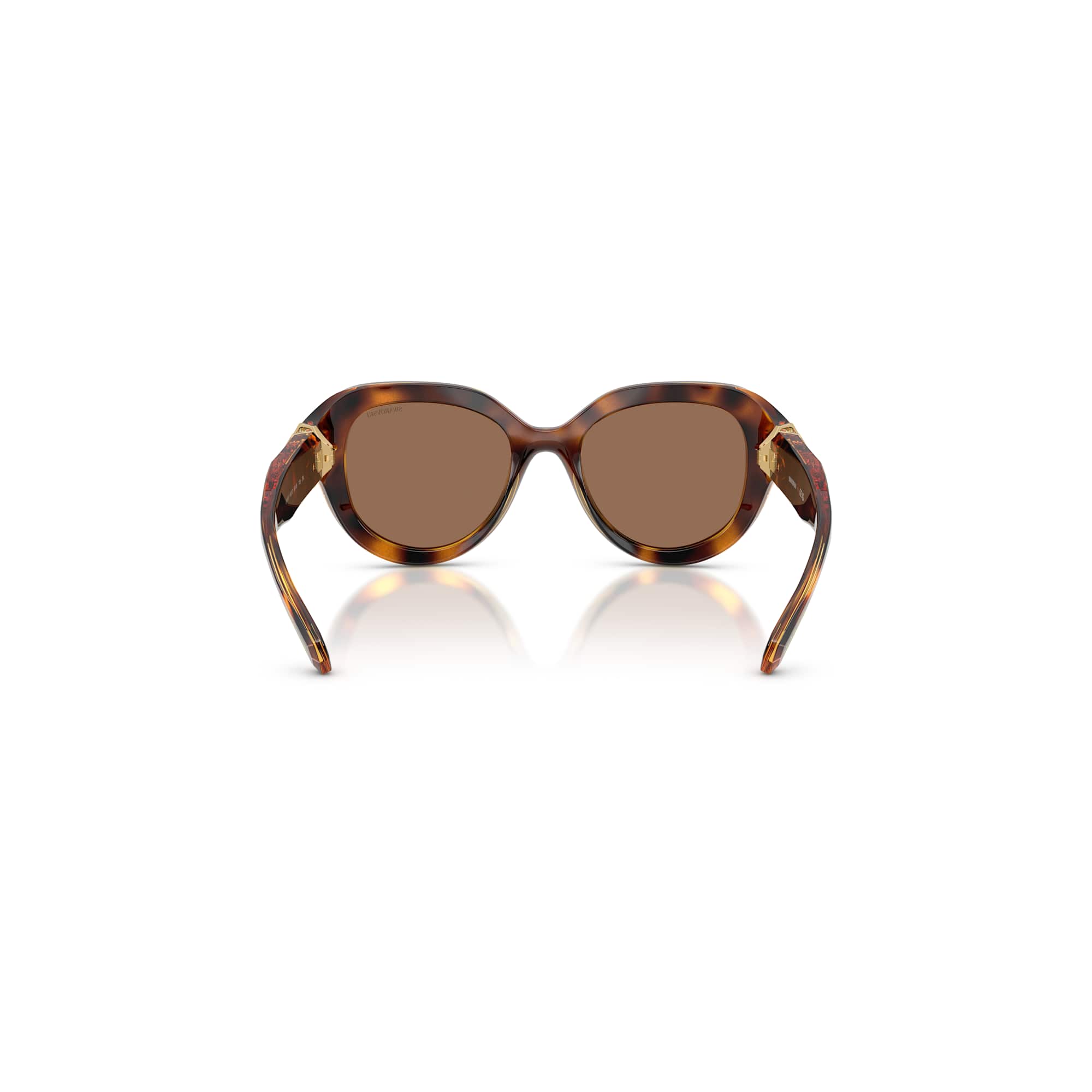 Sunglasses, Round shape, Brown